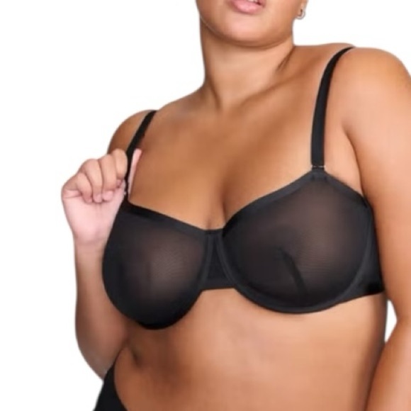 CUUP Other - CUUP THE BALCONETTE MESH Black Size 34E Unlined